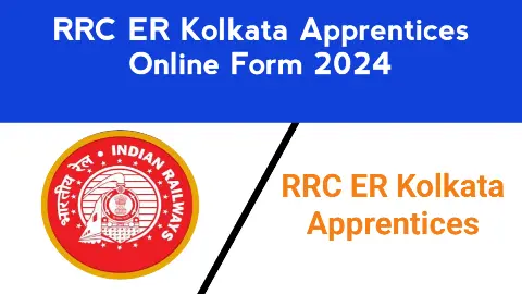 RRC ER Kolkata Apprentices Online Form 2024